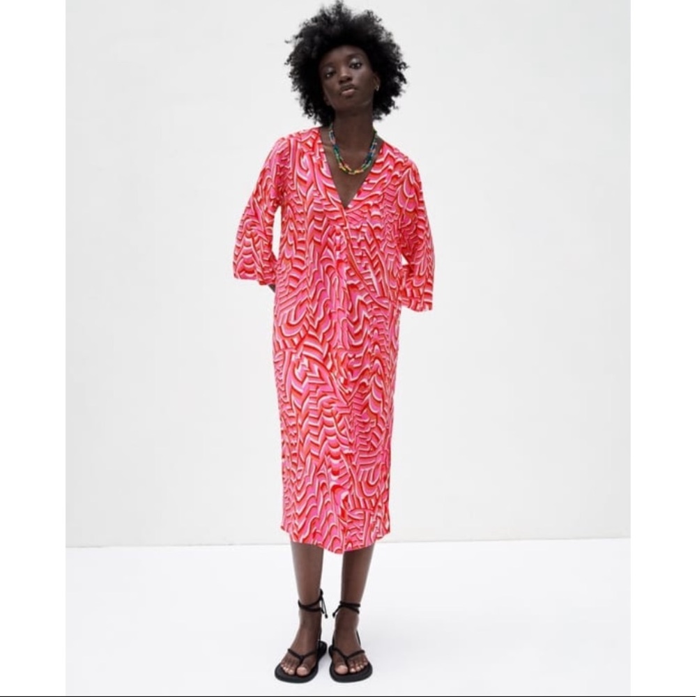 Zara Pink Maxi Dress